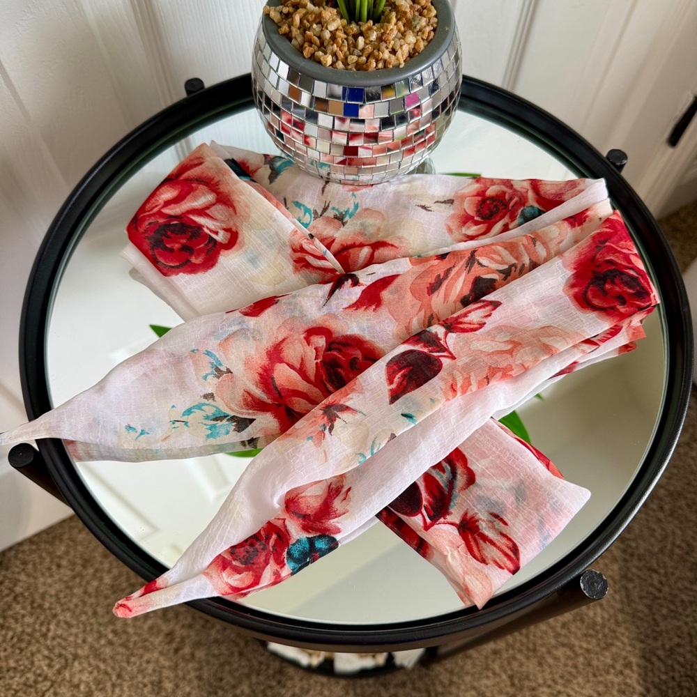 Floral Wrap Headband/Belt